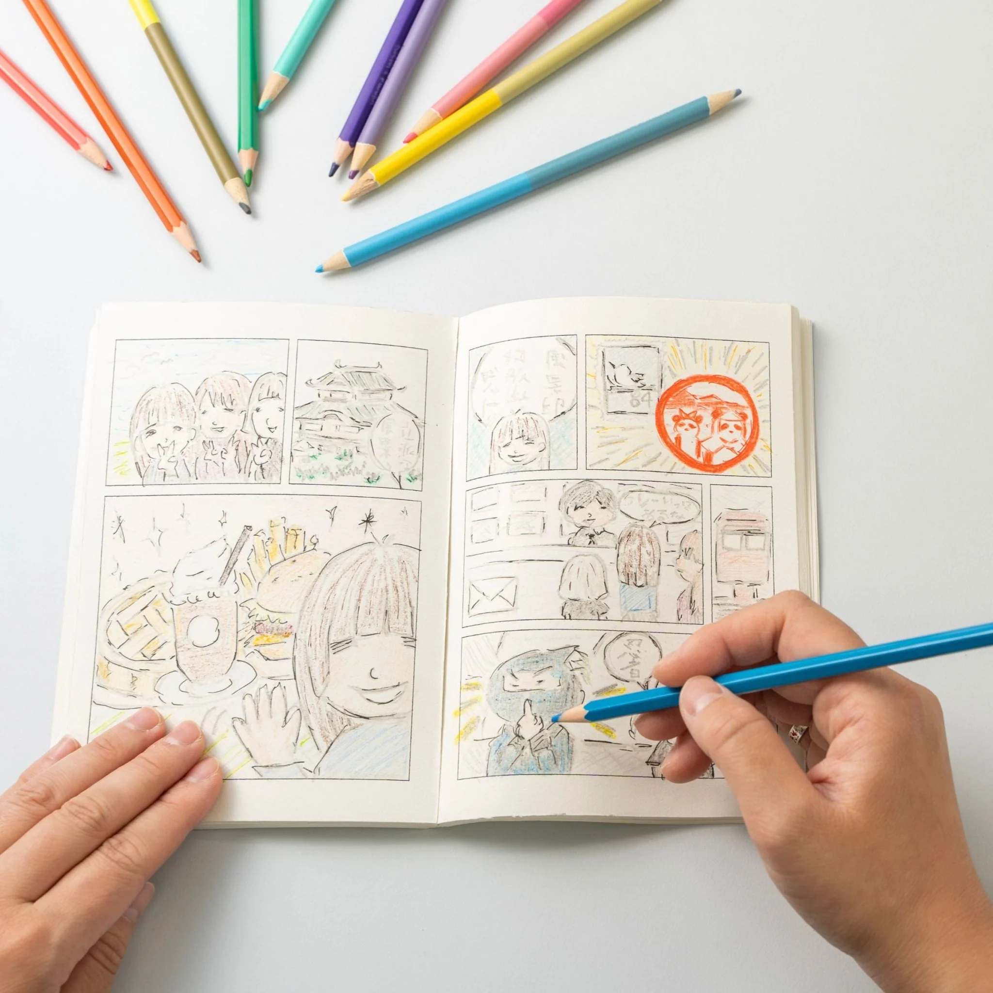 Tabi Comi Landscape Stamp Travel Journal / archshop - Image 6