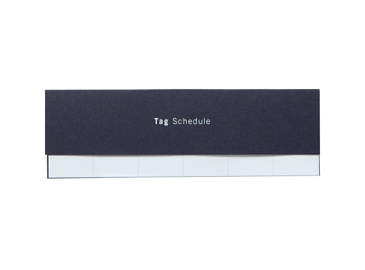 Tag Schedule Weekly Sticky Note Planner / Replug