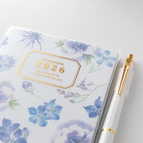 Takiko Kuroiwa Country Time Floral Print Pocket Diary 2026 / MIDORI - Image 17