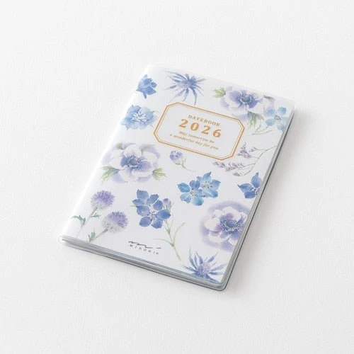 Takiko Kuroiwa Country Time Floral Print Pocket Diary 2026 / MIDORI - Image 2