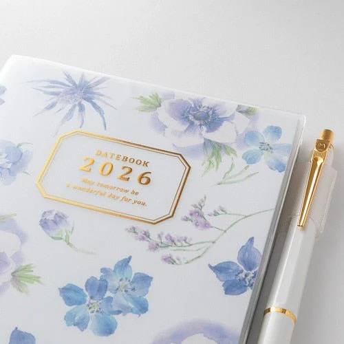 Takiko Kuroiwa Country Time Floral Print Pocket Diary 2026 / MIDORI - Image 24