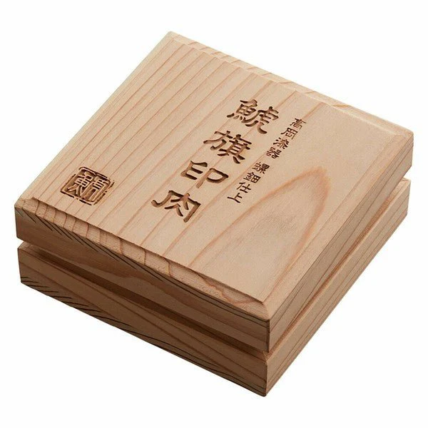 Takaoka Lacquerware Raden Finish Shachihoko Emblem Seal Ink Pad / Shachihata - Image 10
