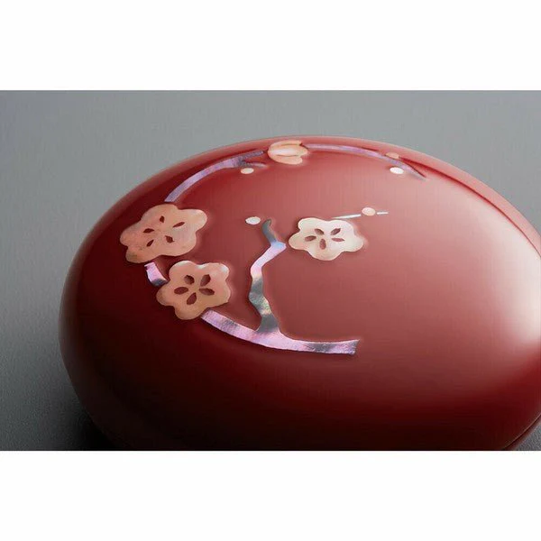 Takaoka Lacquerware Raden Finish Shachihoko Emblem Seal Ink Pad / Shachihata - Image 8