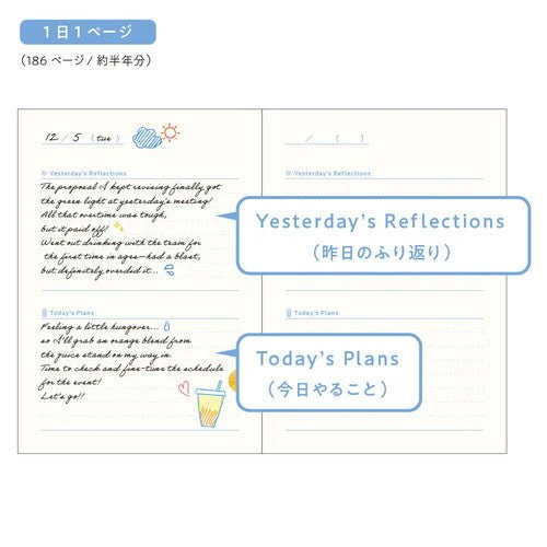 Tea & Diary Time Notebook English Edition / DAIGO - Image 3