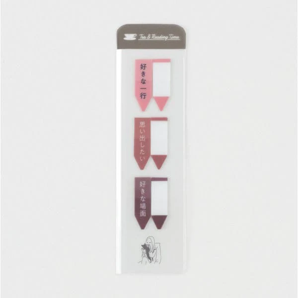Tea Time Reading Sticky Notes Memo Mark / DAIGO - Image 3
