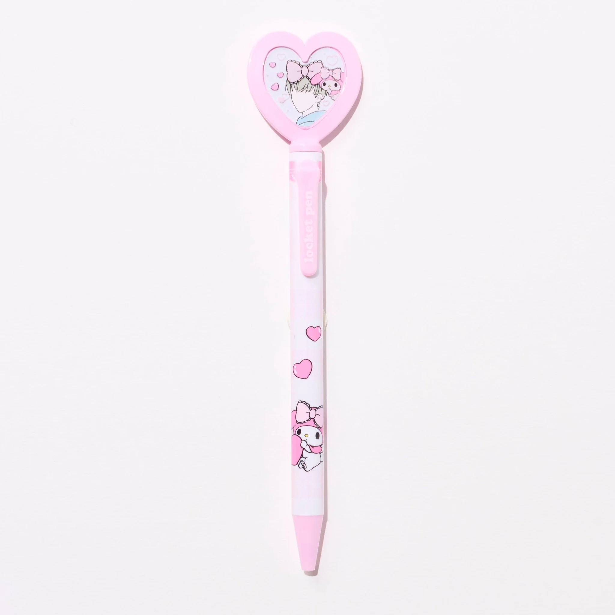 Sanrio Heart Locket Ballpoint Pen / Epoch Chemical - Image 2