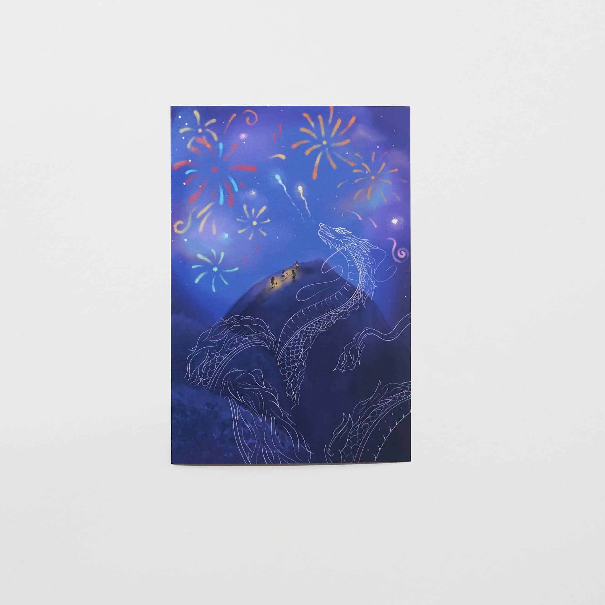 "The Year’s Last Adventure" Postcard by Catherine / Bungu - Image 3
