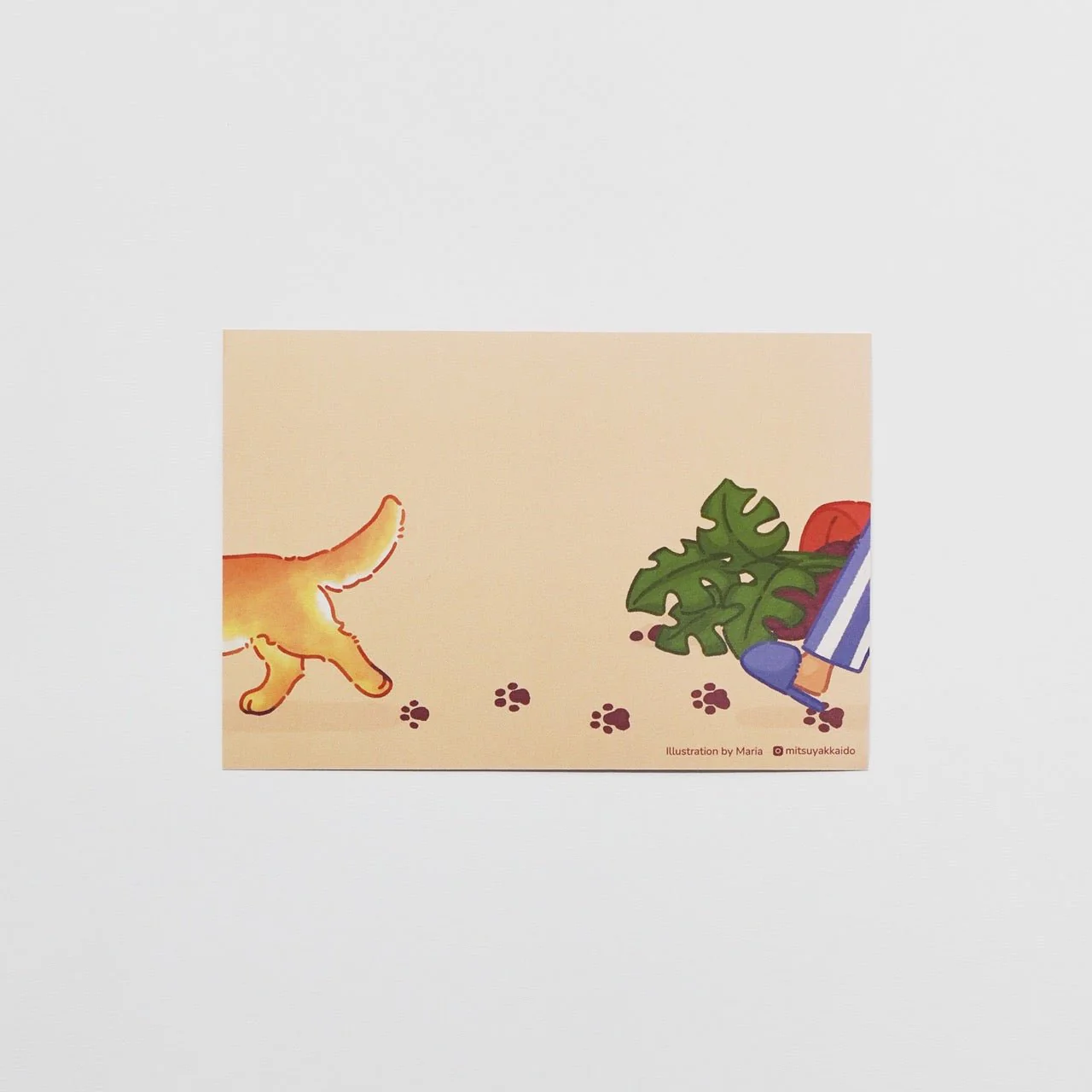 "Time to Play" Postcard by Maria / Bungu - Image 4