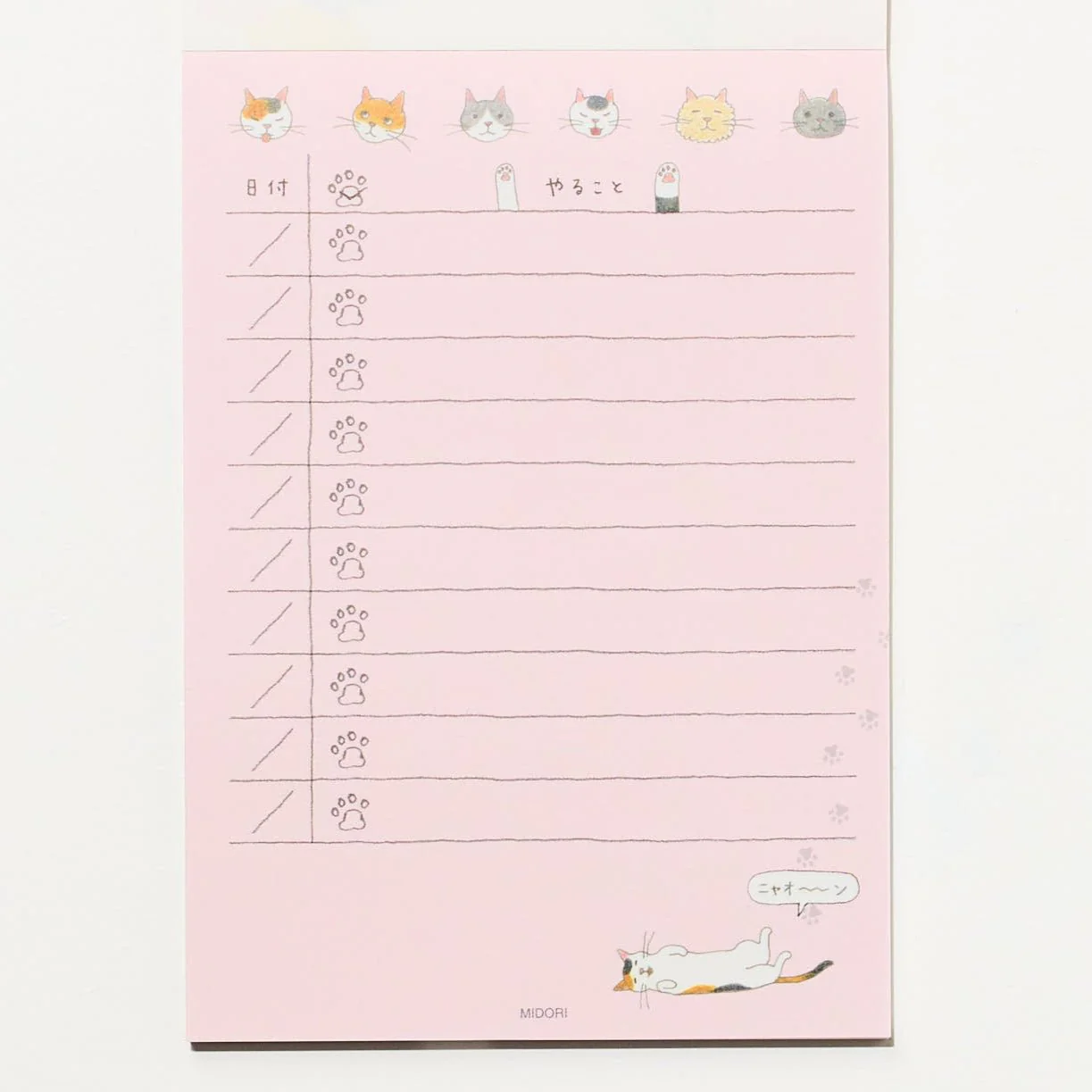 To-Do List Memo Pad / MIDORI - Image 5