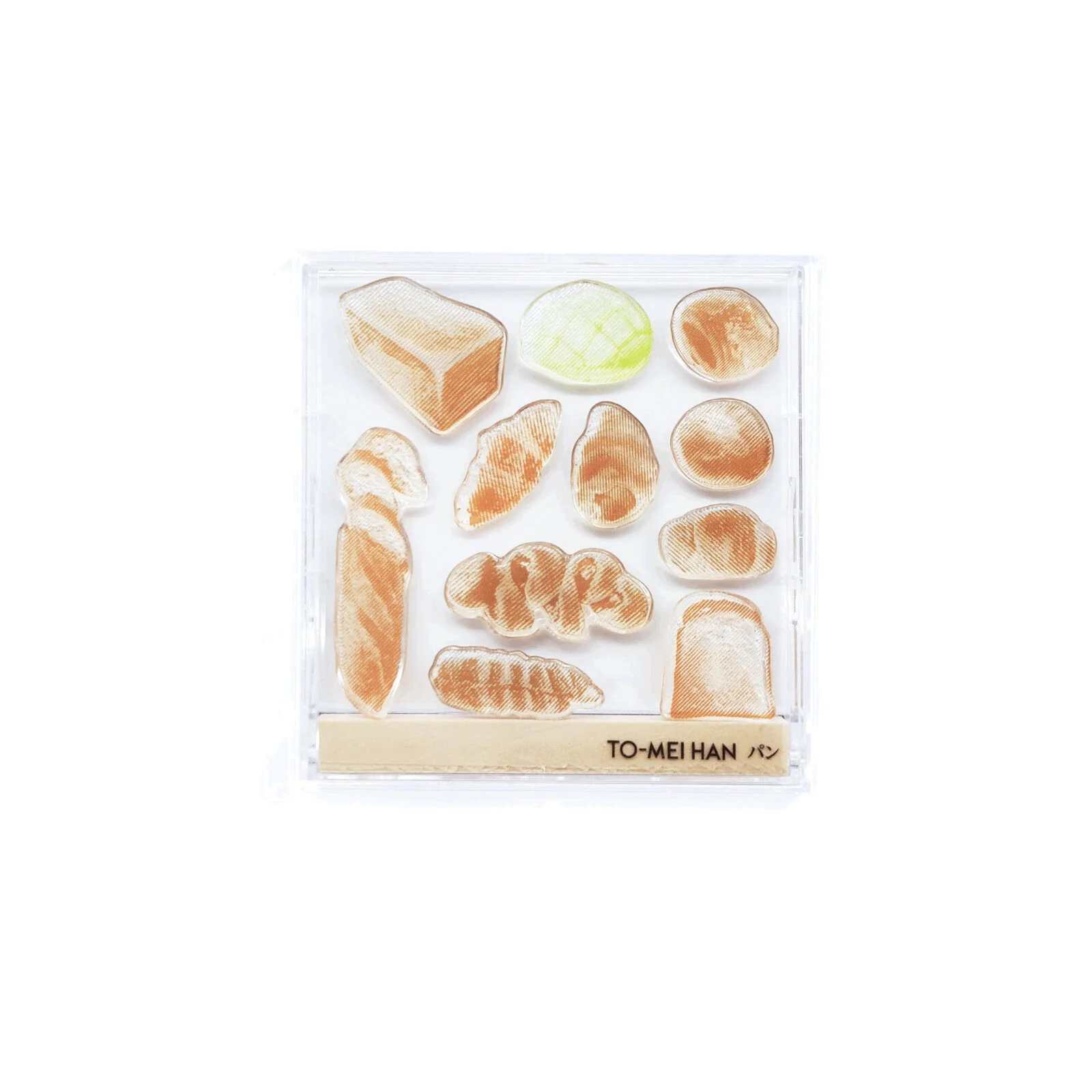 TO-MEI HAN Bread Clear Stamp / tri-gram