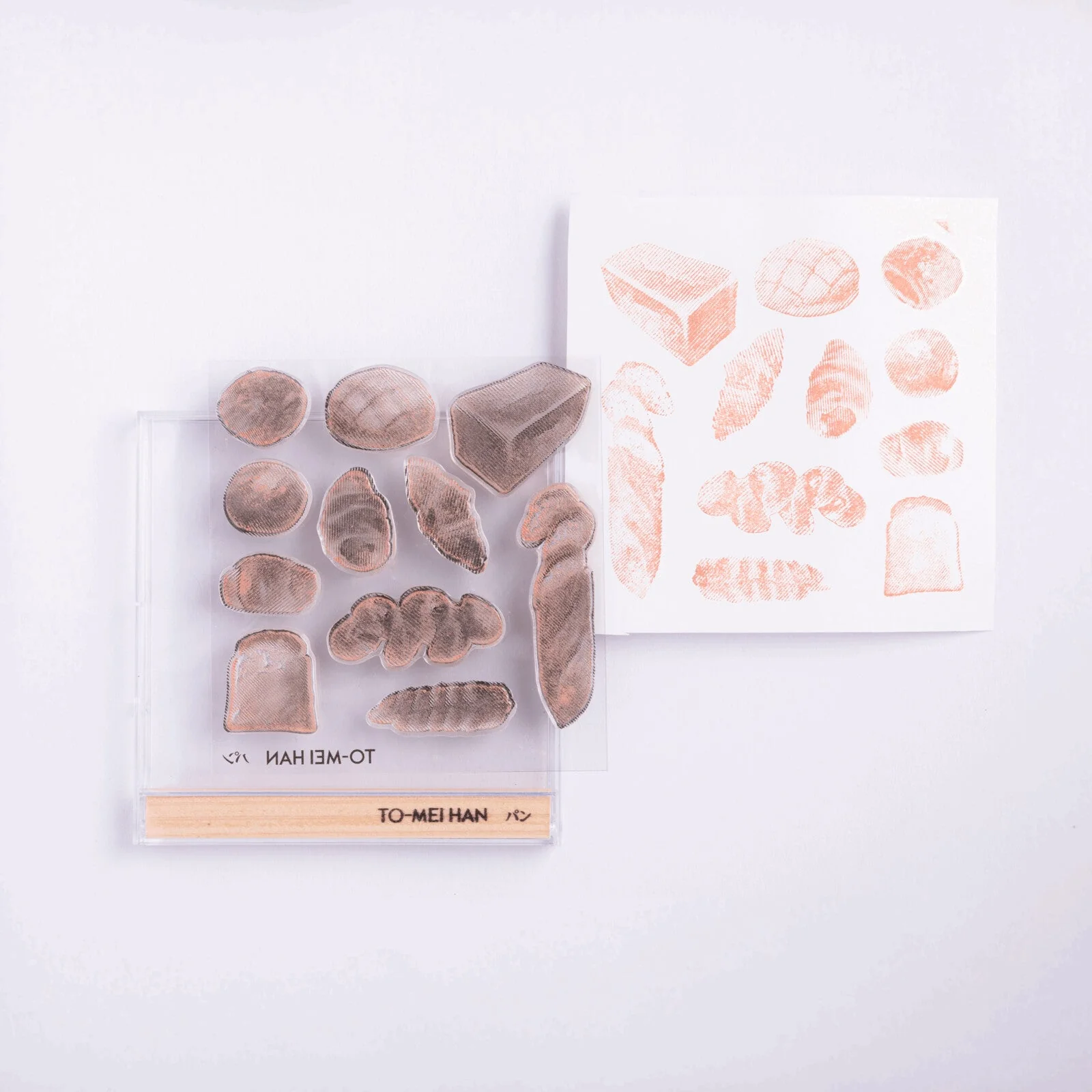 TO-MEI HAN Bread Clear Stamp / tri-gram - Image 2
