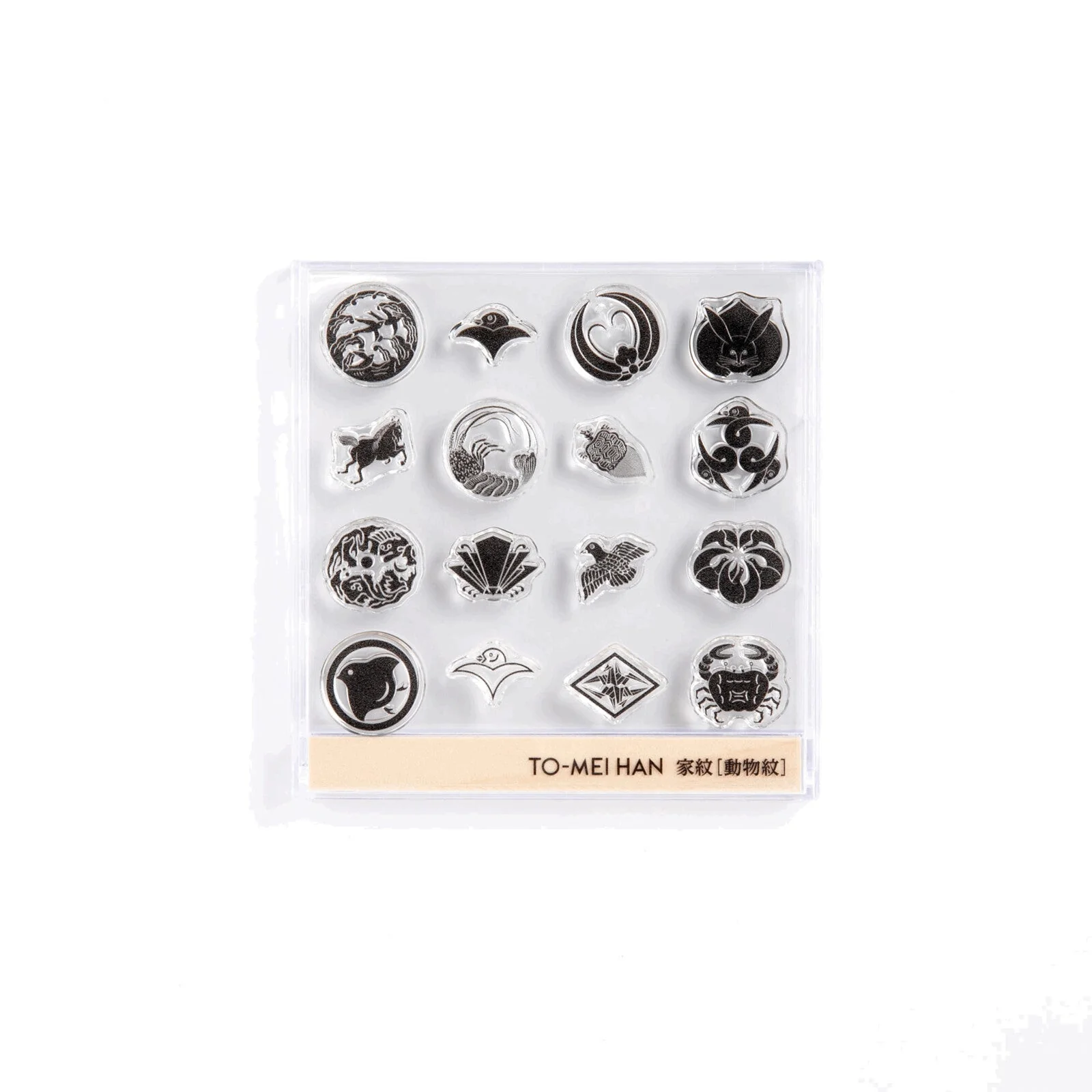 TO-MEI HAN Family Crest Clear Stamp / tri-gram