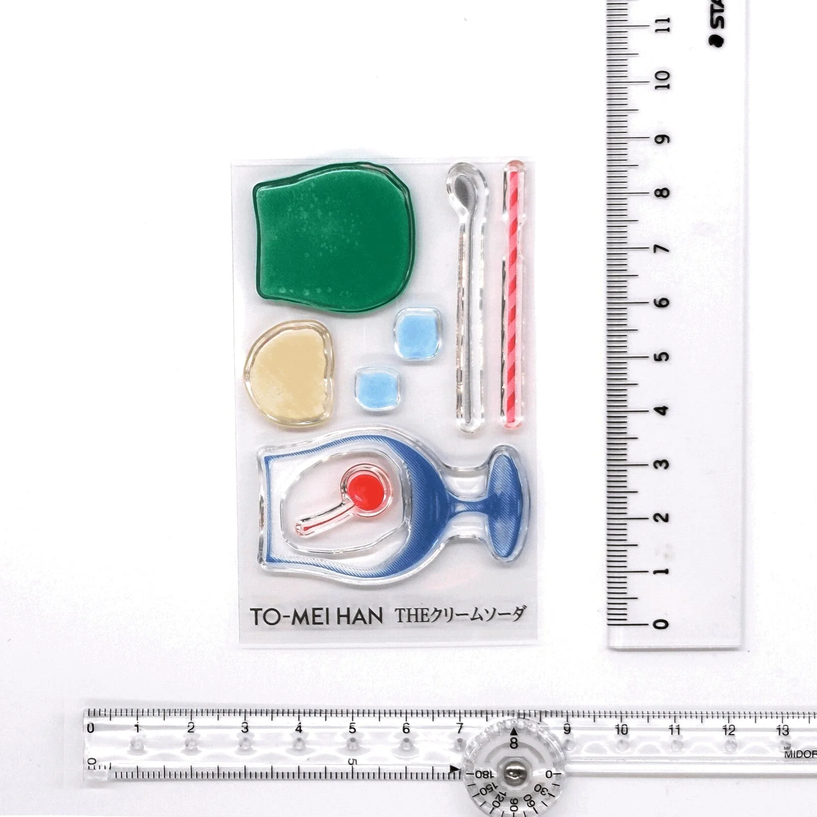 TO-MEI HAN Layered Clear Stamp / tri-gram - Image 17