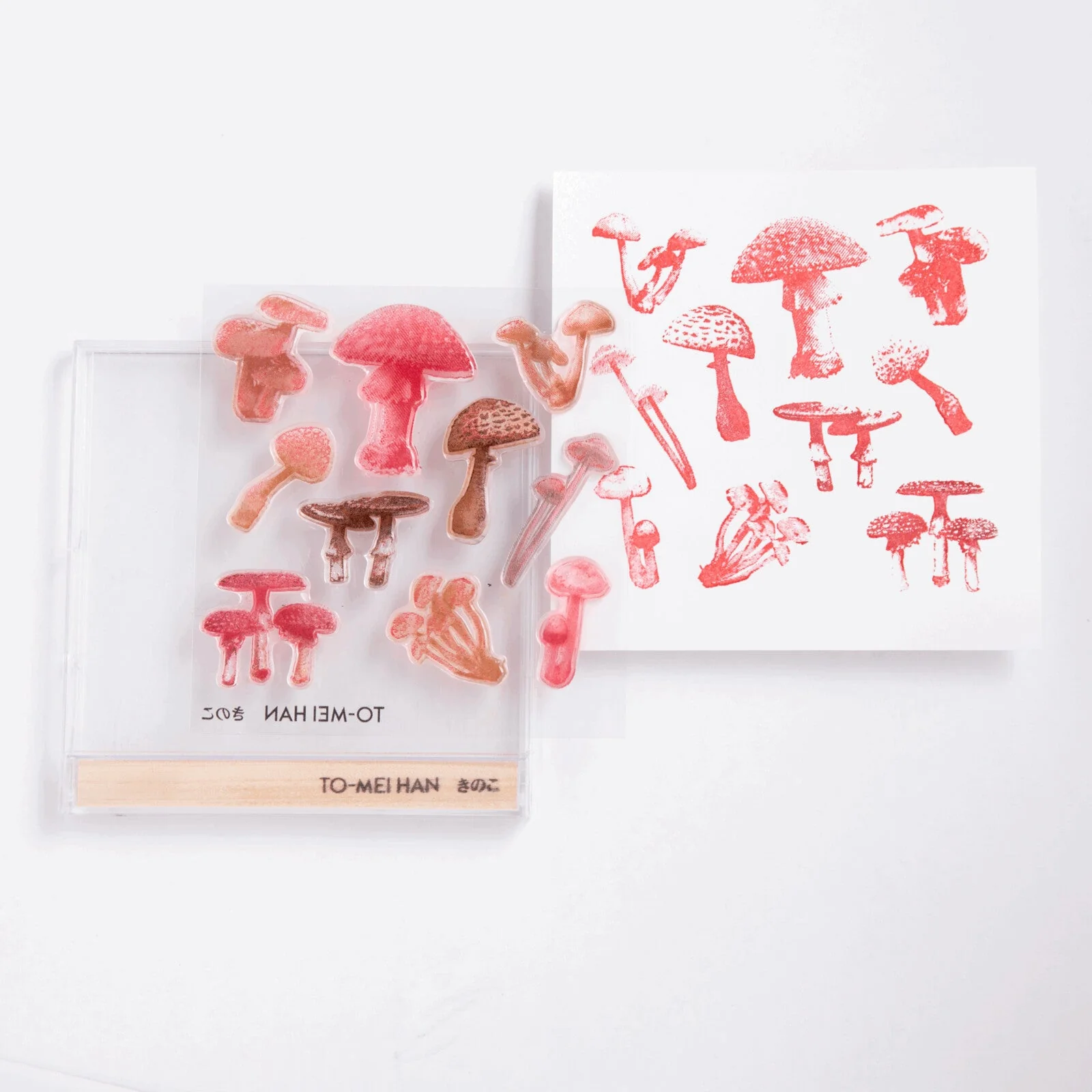 TO-MEI HAN Mushroom Clear Stamp / tri-gram - Image 2