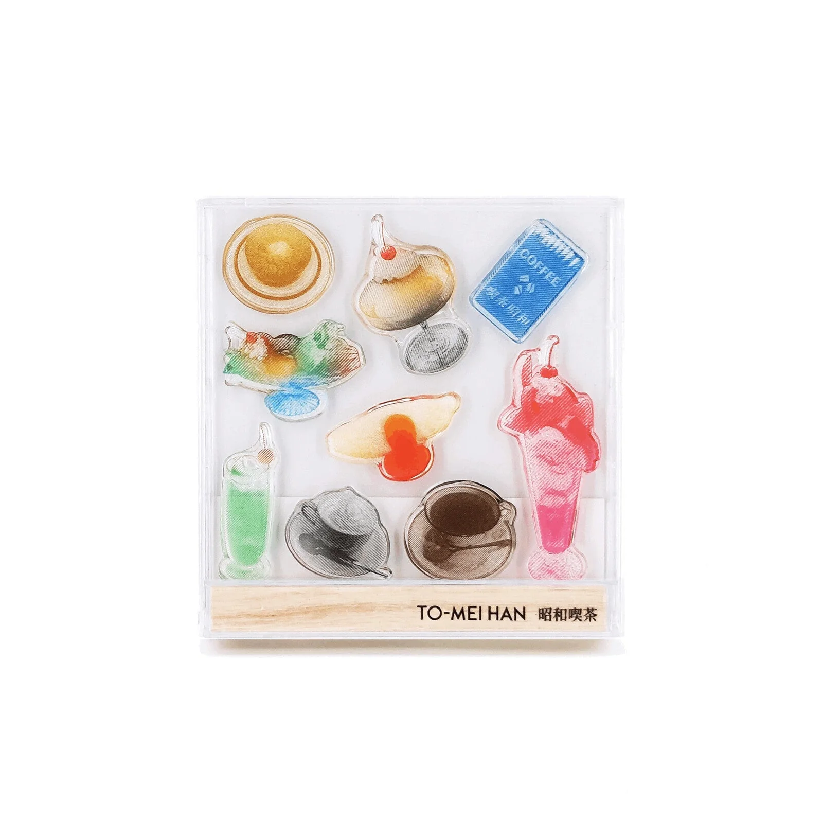 TO-MEI HAN Showa Cafe Clear Stamp / tri-gram