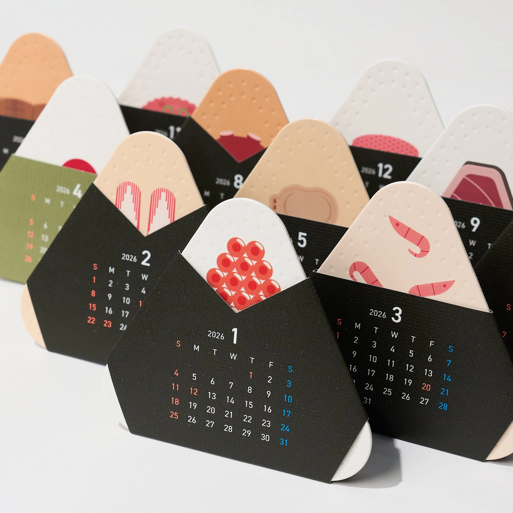 TOKYO TSUKIJI ONIGIRI CALENDAR 2026 / ICHIKUDO