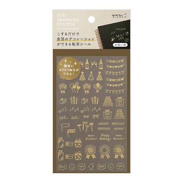 Foil Transfer Stickers / MIDORI - Image 10