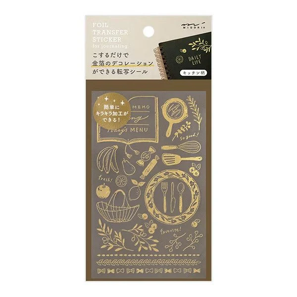 Foil Transfer Stickers / MIDORI - Image 3