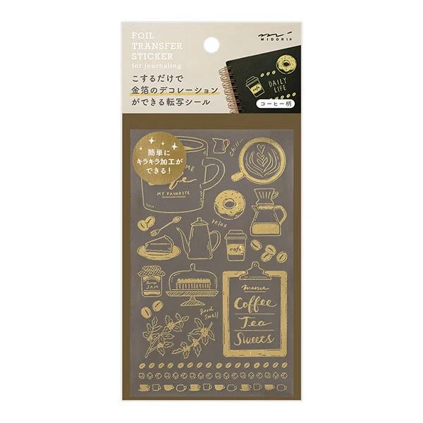 Foil Transfer Stickers / MIDORI - Image 5