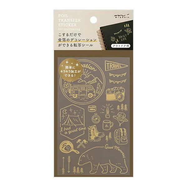 Foil Transfer Stickers / MIDORI - Image 8
