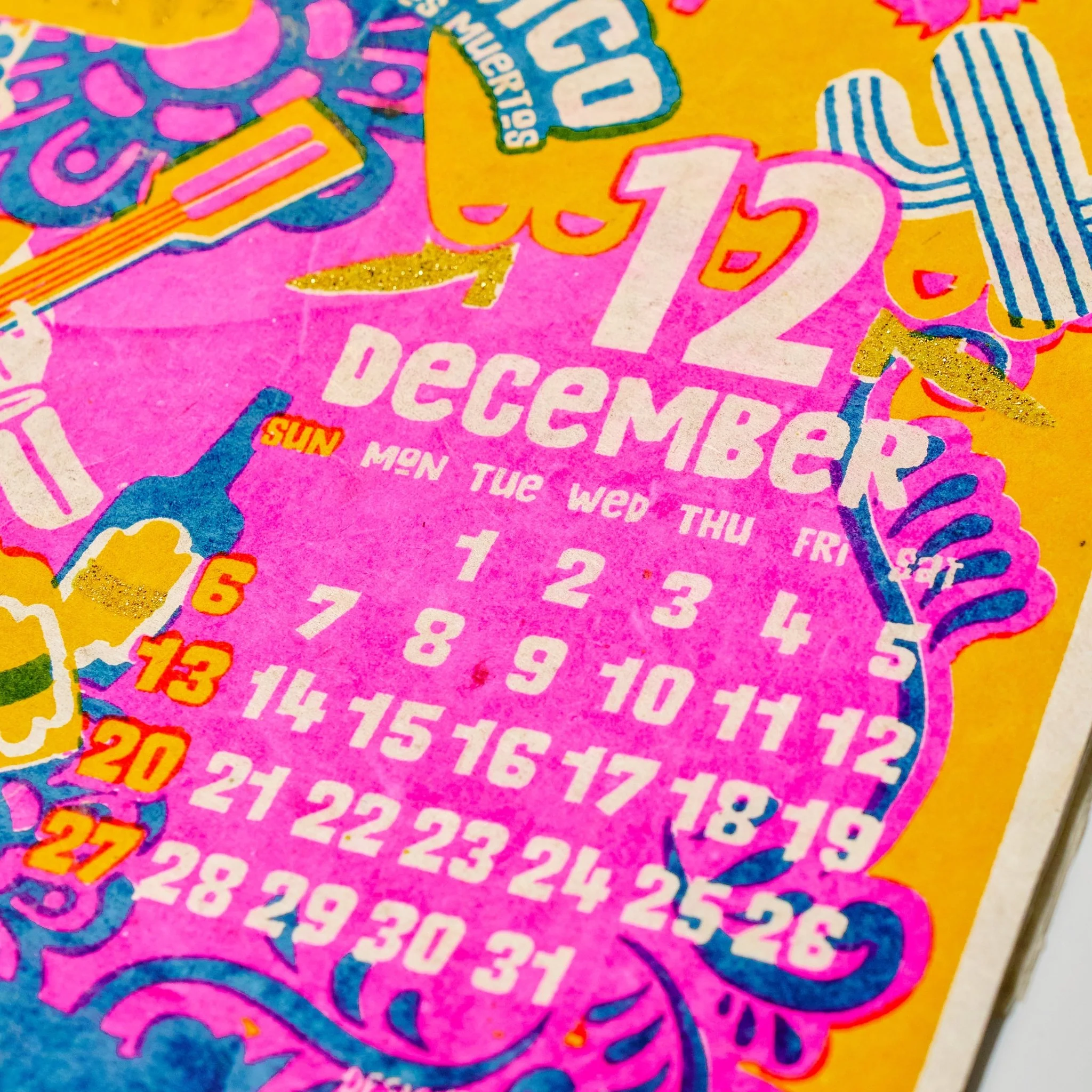Traveling Calavera Calendar 2026 Designed by Amina / Amina Collection Co., Ltd. - Image 10