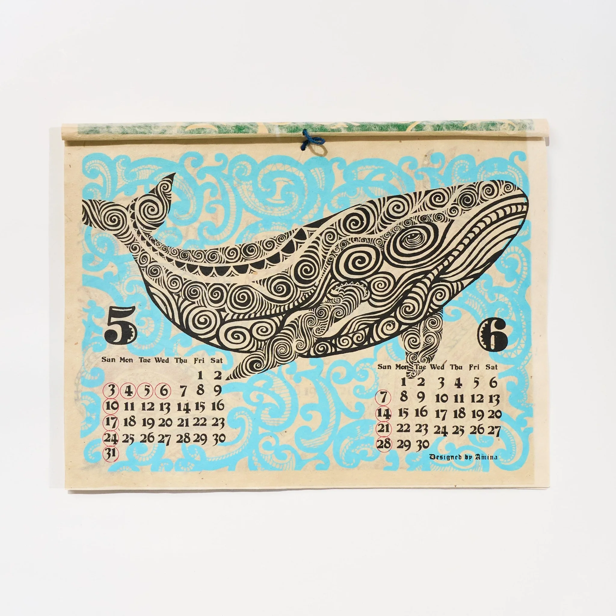 Tribal Animals Calendar 2026 Designed by Amina / Amina Collection Co., Ltd. - Image 3