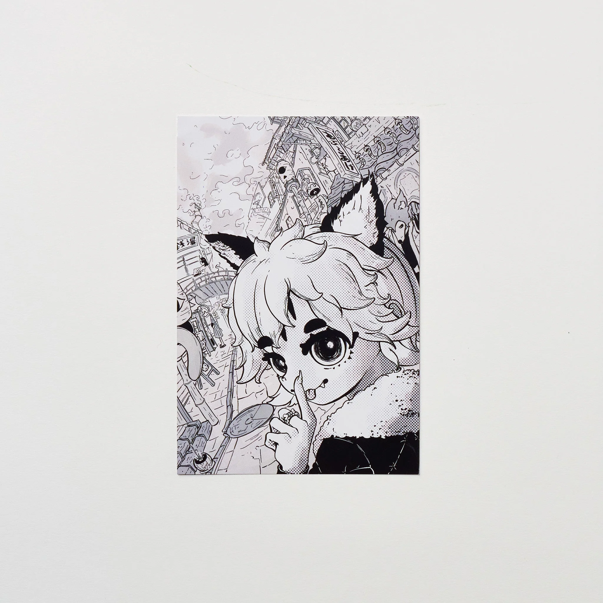 "Tricker Street" Postcard by Comoro / Bungu - Image 3