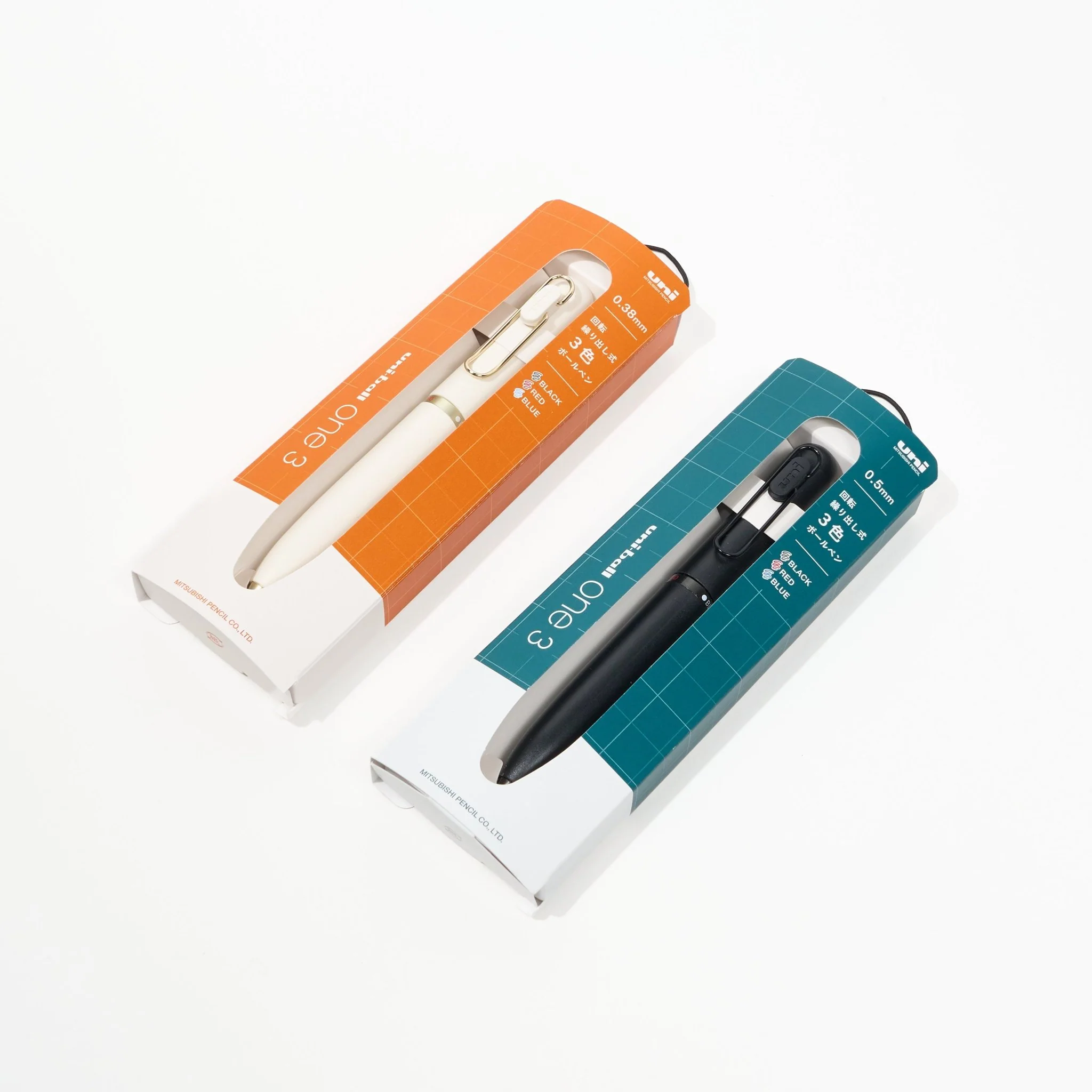 uni-ball one 3 3-Color Gel Ink Pen (Gift Version) / uni Mitsubishi Pencil