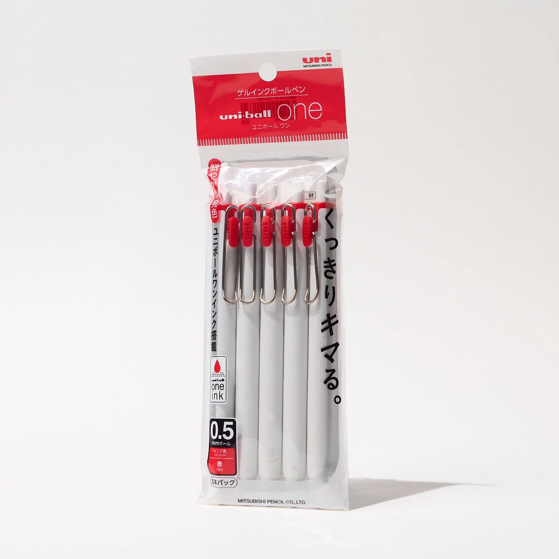 uni-ball one Gel Ink Pens 5P / uni Mitsubishi Pencil - Image 3