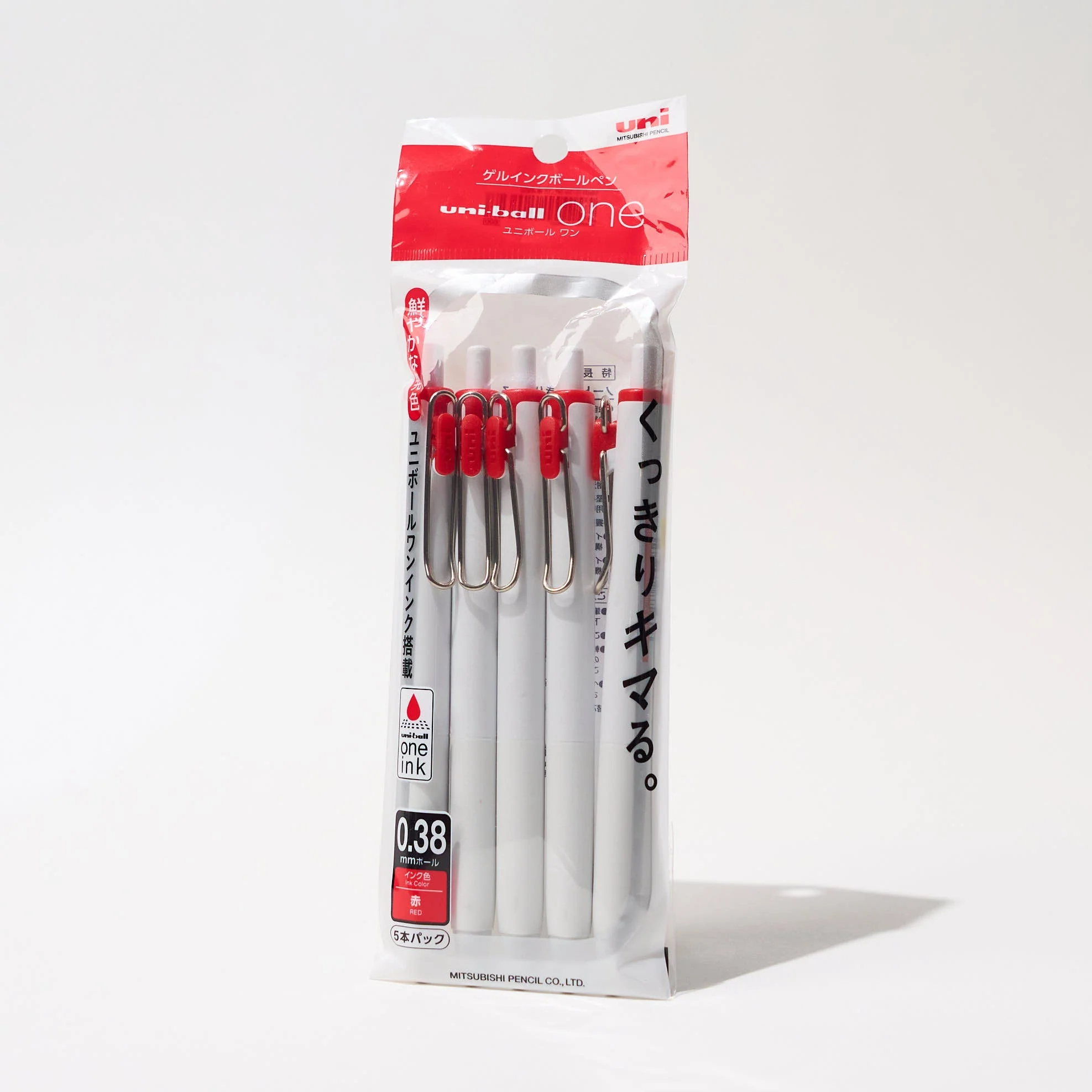 uni-ball one Gel Ink Pens 5P / uni Mitsubishi Pencil - Image 4