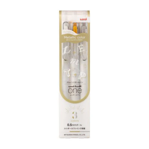 uni-ball one Metallic Creative Color 3 Color Set / uni Mitsubishi Pencil - Image 4