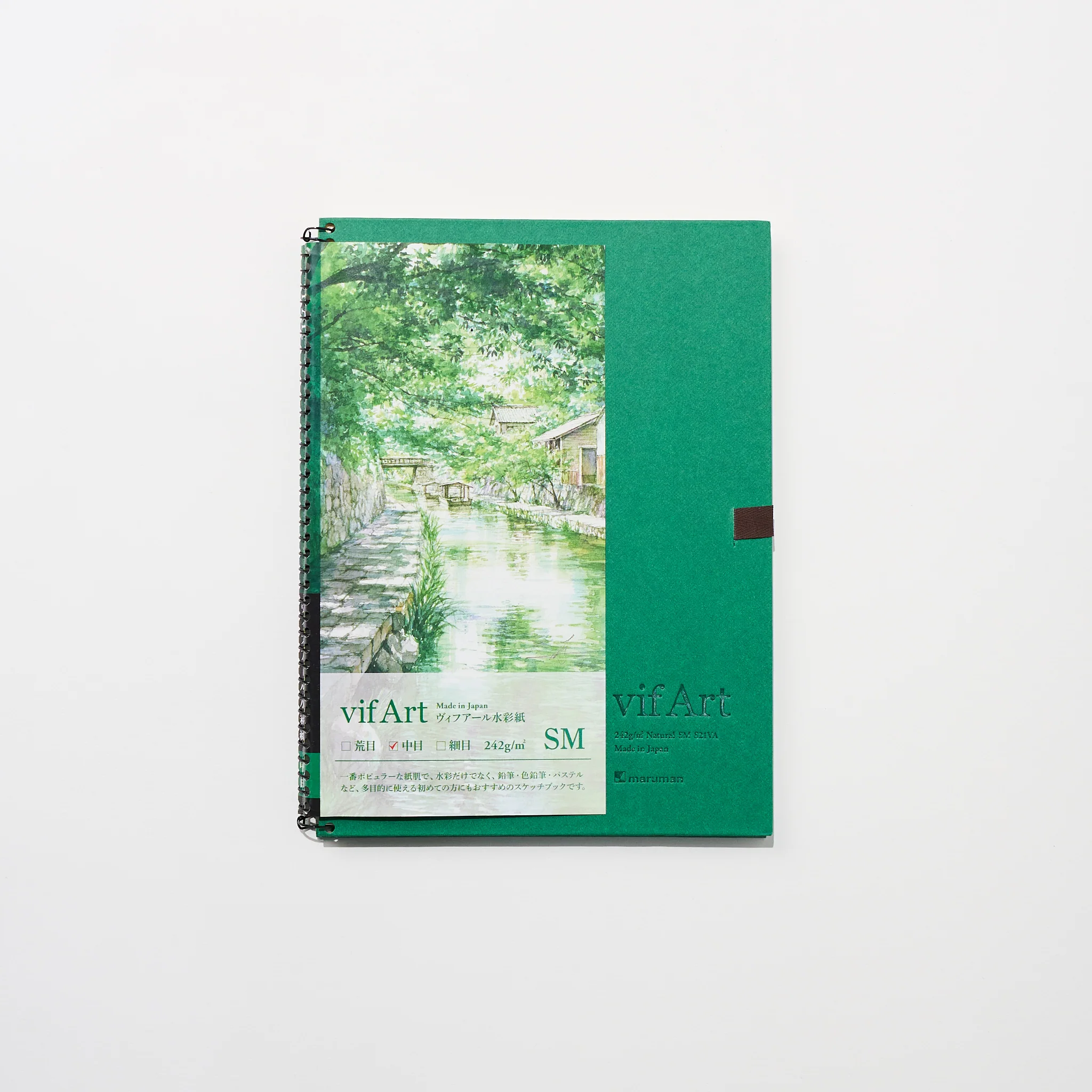 Vif-Art Medium Grain Watercolor Sketchbook / maruman - Image 4