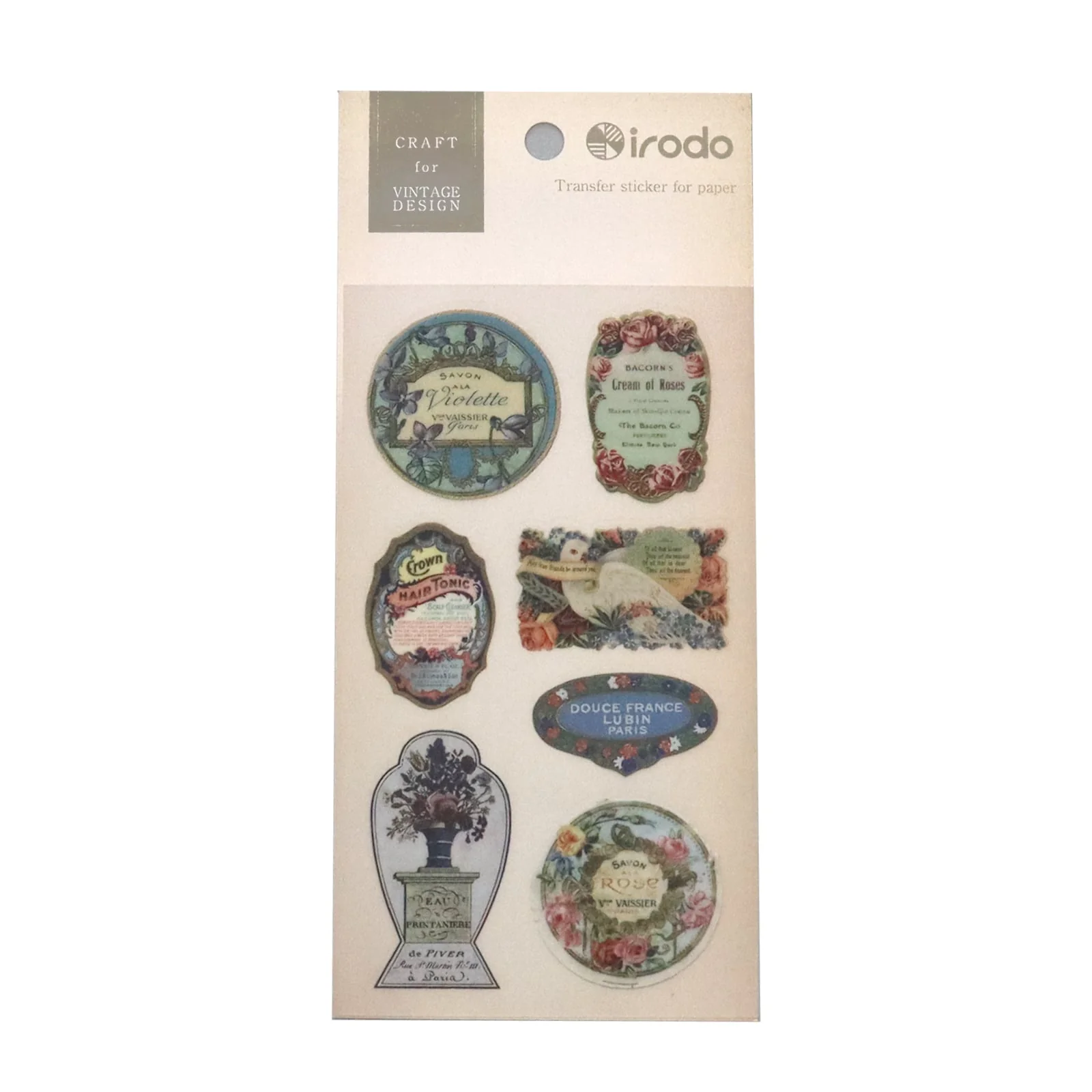 Vintage Journal Sticker Set / irodo - Image 6