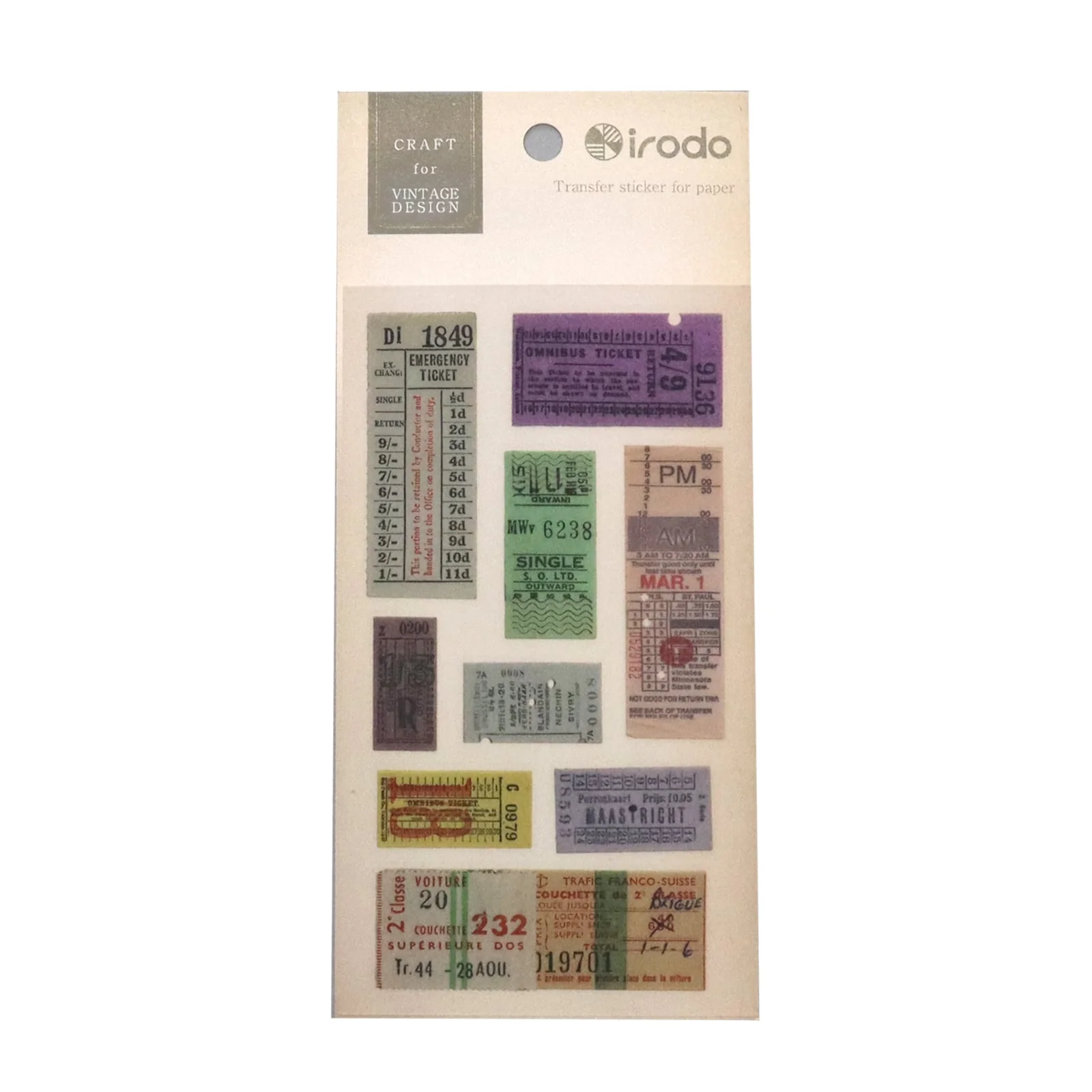 Vintage Journal Sticker Set / irodo - Image 8