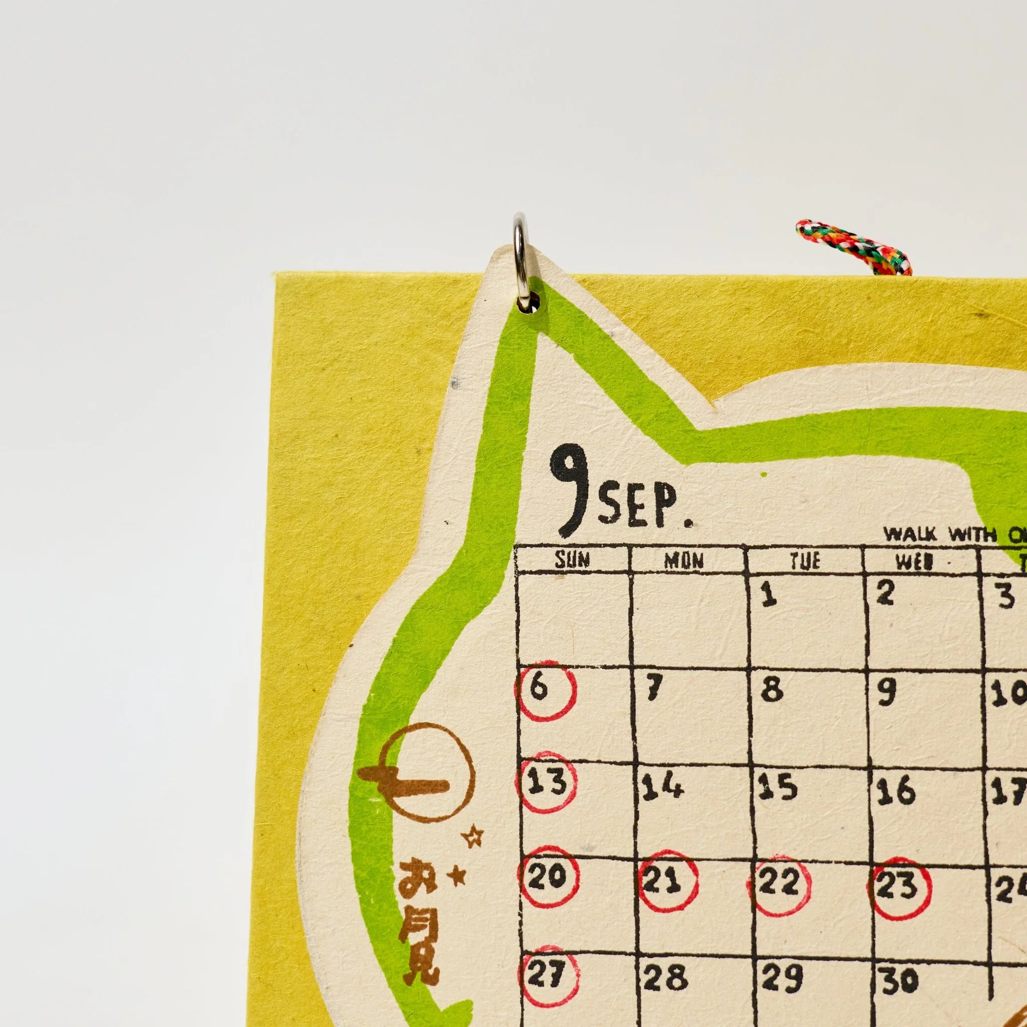 Walk with Okaka Desk Calendar 2026 Designed by Amina / Amina Collection Co., Ltd. - Image 8