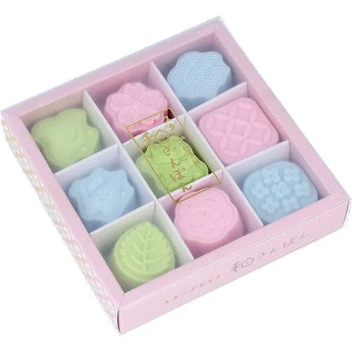 Wasanpon 9 Piece Stamp Set / Sun-Star