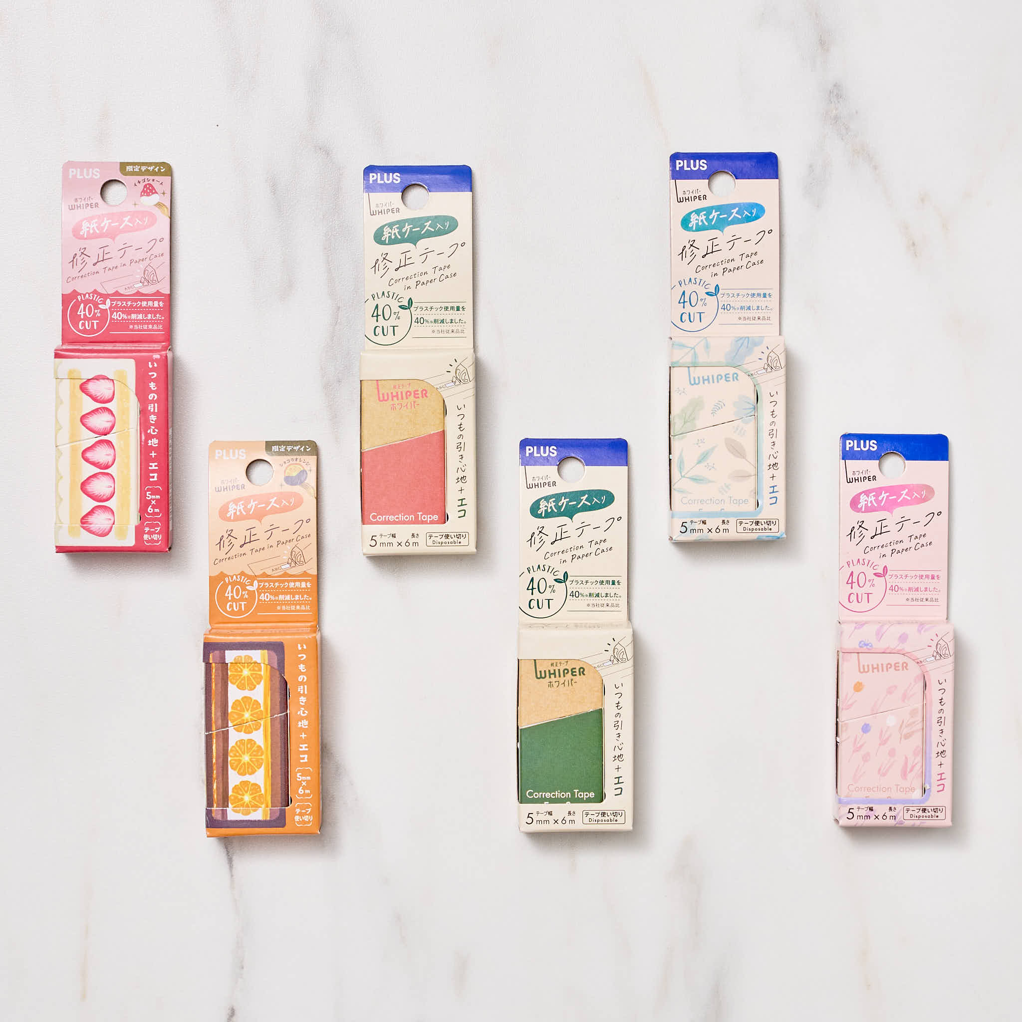 Whiper Paper Case Correction Tape / PLUS