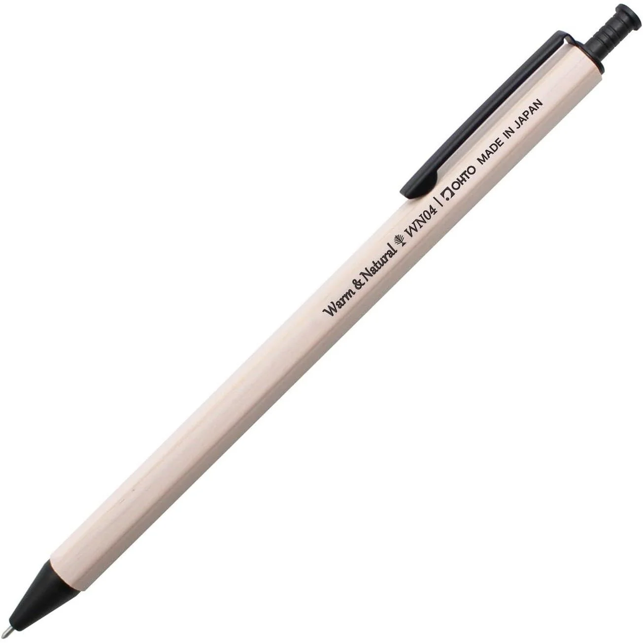WN04 Wooden Shaft Gel Ink Pen / OHTO - Image 4