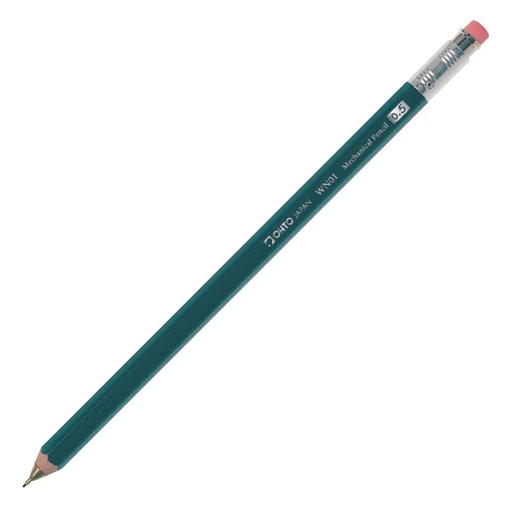 Wooden Pencil-Shaped Mechanical Pencil / OHTO - Image 9