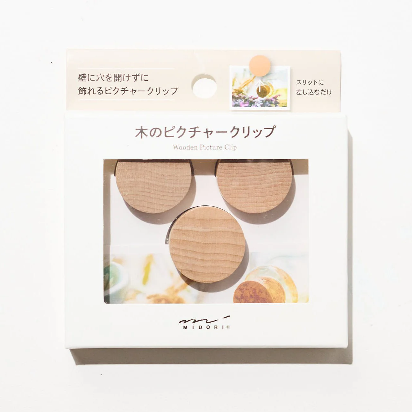 Wooden Picture Clip / MIDORI - Image 2