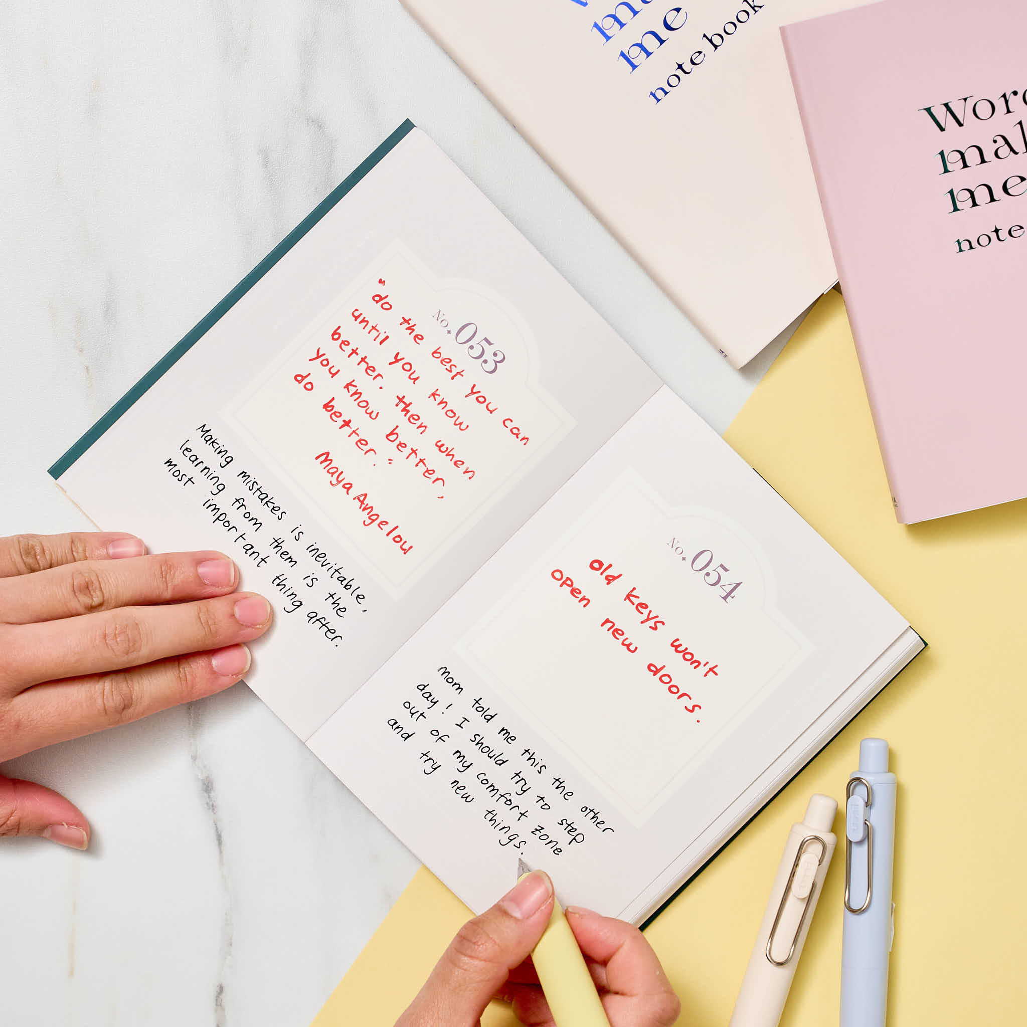 "Words Make Me" Notebook / IROHA PUBLISHING - Image 2
