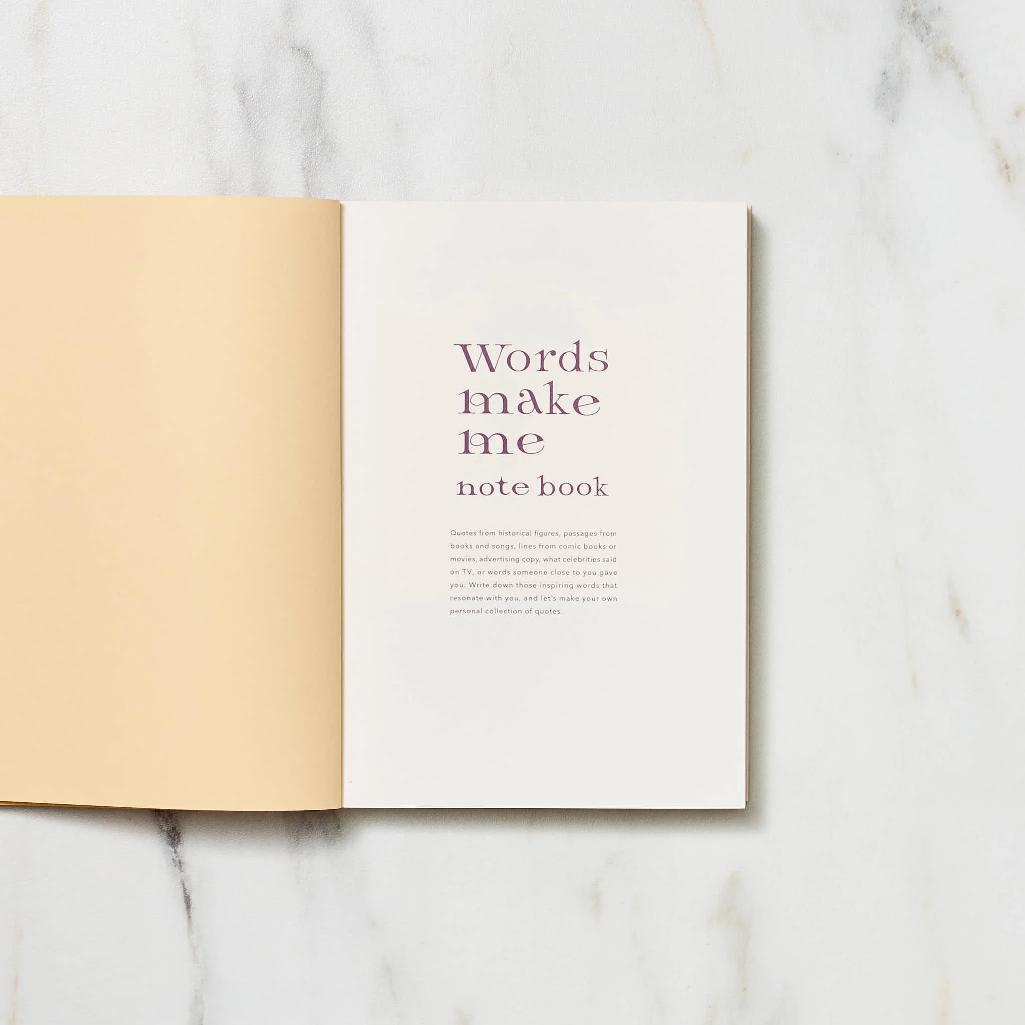 "Words Make Me" Notebook / IROHA PUBLISHING - Image 7