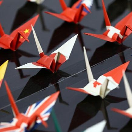 World Flags Crane Origami Paper / Toyo - Image 3