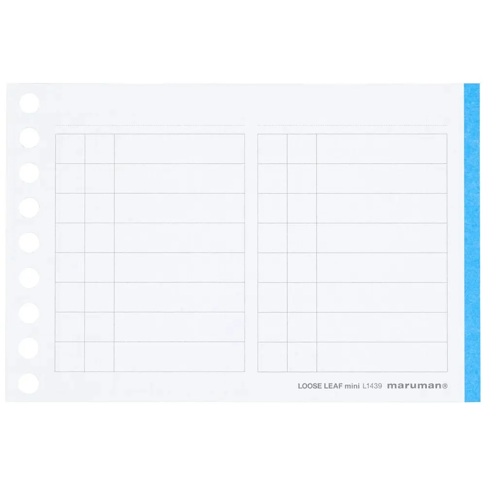 Write-Easy Organize Mini Loose Leaf / maruman - Image 6