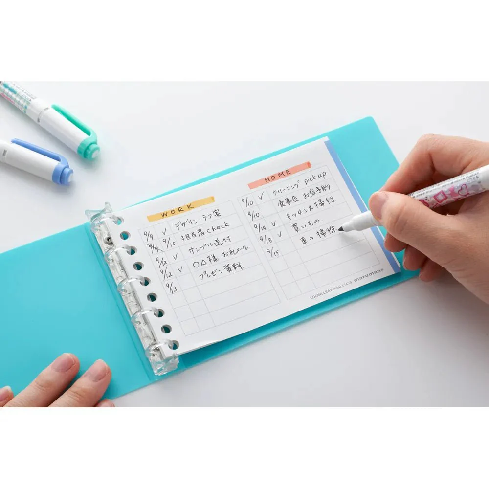 Write-Easy Organize Mini Loose Leaf / maruman - Image 8
