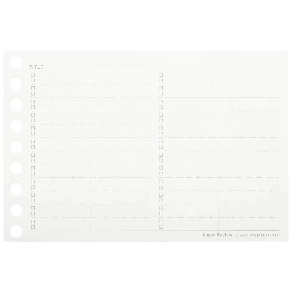 Write-Easy Smart Review Mini Loose Leaf / maruman - Image 6