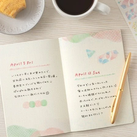 Yuru Log B6 Illustrated Notebook / MIDORI - Image 15
