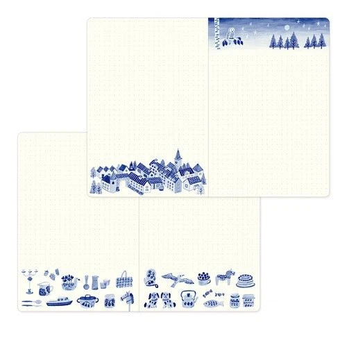 Yuru Log B6 Illustrated Notebook / MIDORI - Image 18