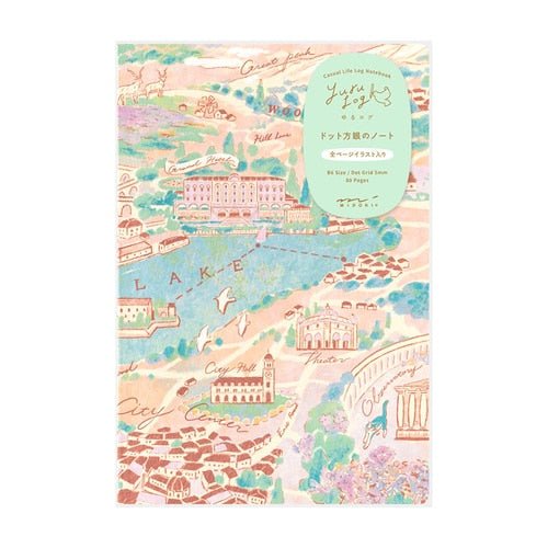 Yuru Log B6 Illustrated Notebook / MIDORI - Image 21