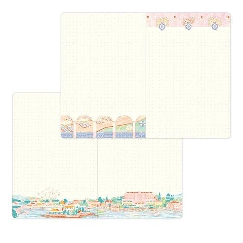 Yuru Log B6 Illustrated Notebook / MIDORI - Image 22
